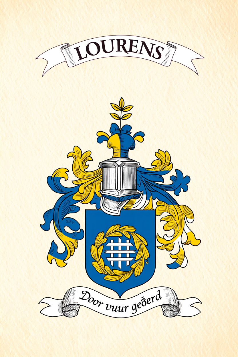 Familiewapen van de achternaam LOURENS