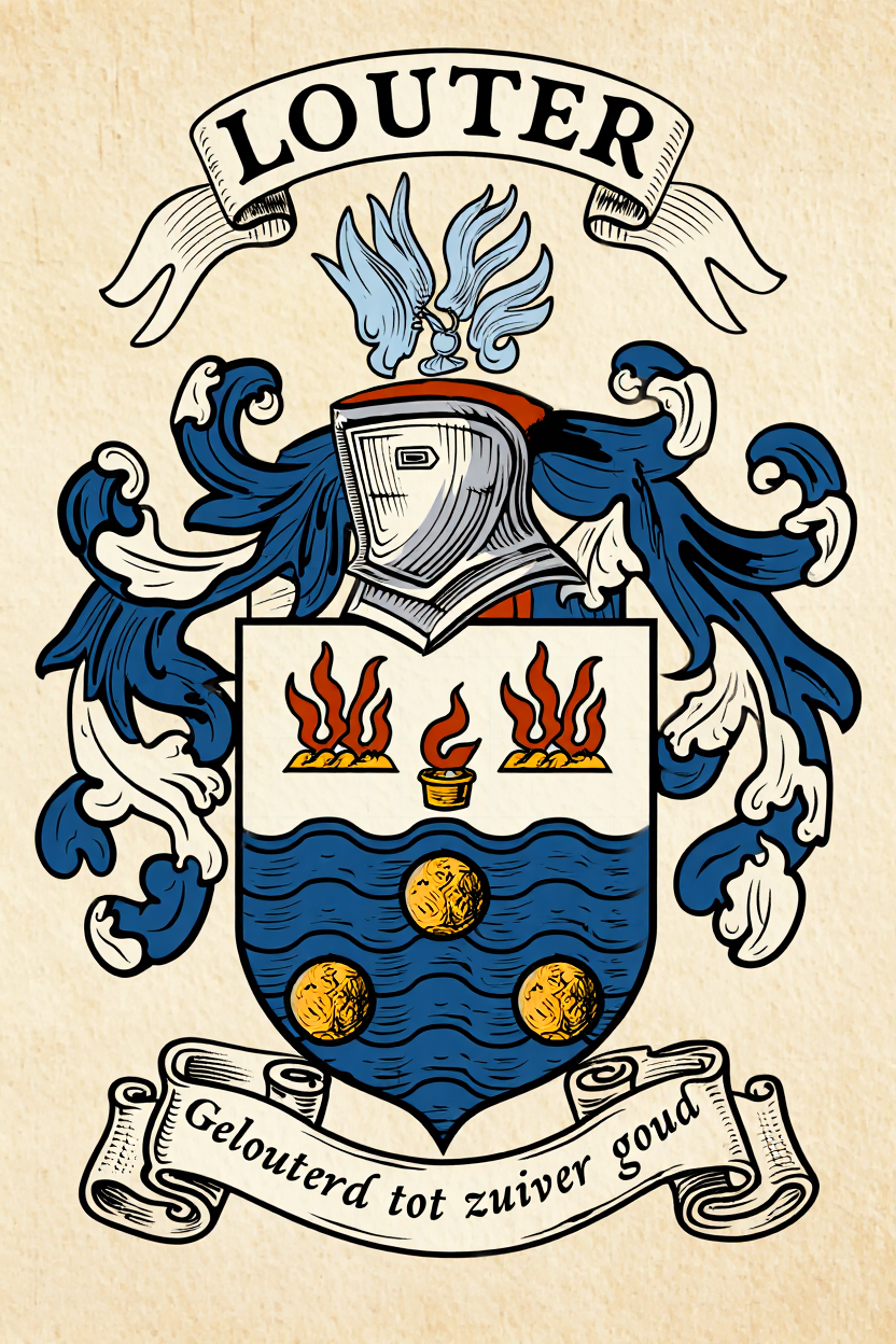 Familiewapen van de achternaam LOUTER