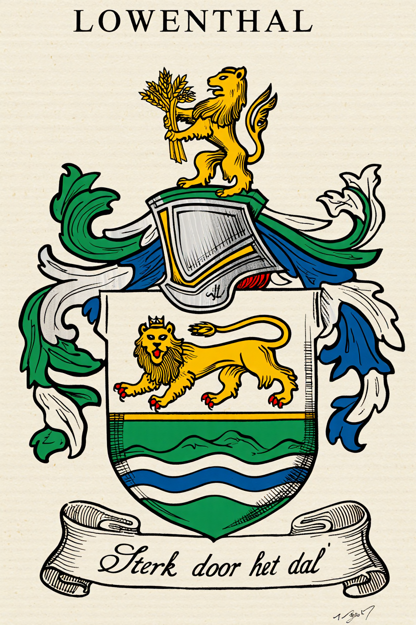 Familiewapen van de achternaam LOWENTHAL