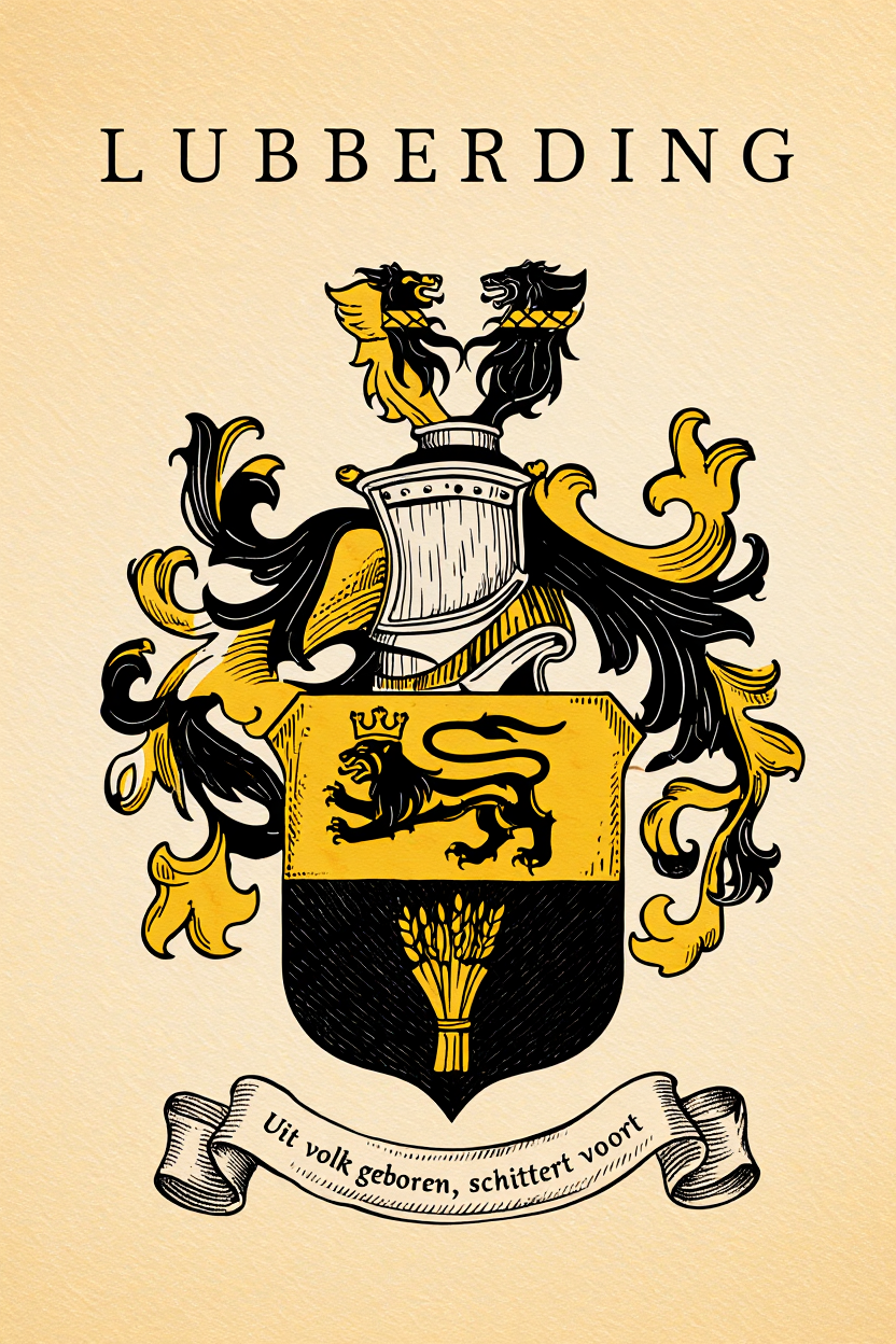 Familiewapen van de achternaam LUBBERDING