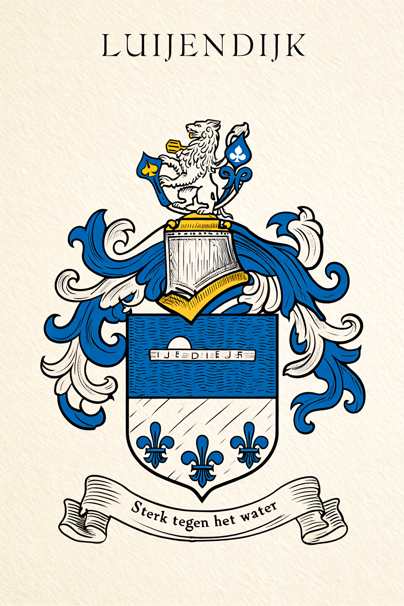 Familiewapen van de achternaam LUIJENDIJK