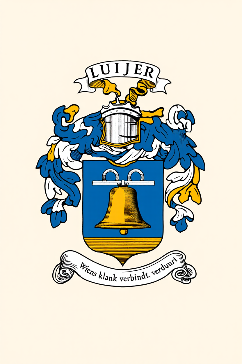 Familiewapen van de achternaam LUIJER (vergrendeld)