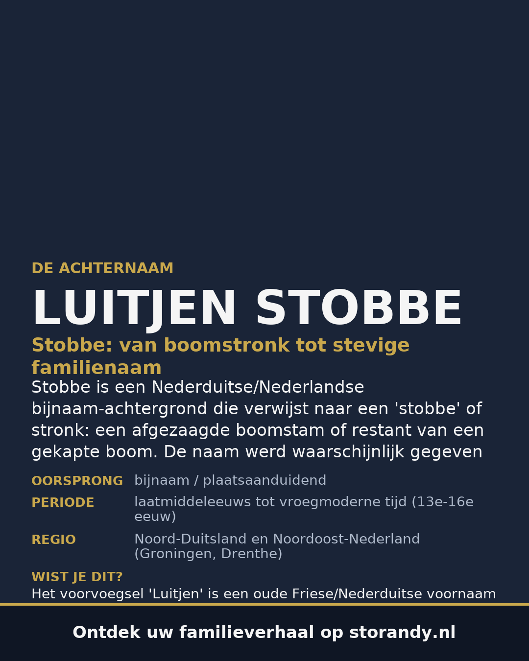 Familiewapen van de achternaam LUITJEN STOBBE
