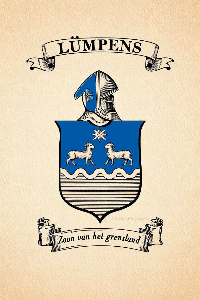 Familiewapen van de achternaam LÜMPENS