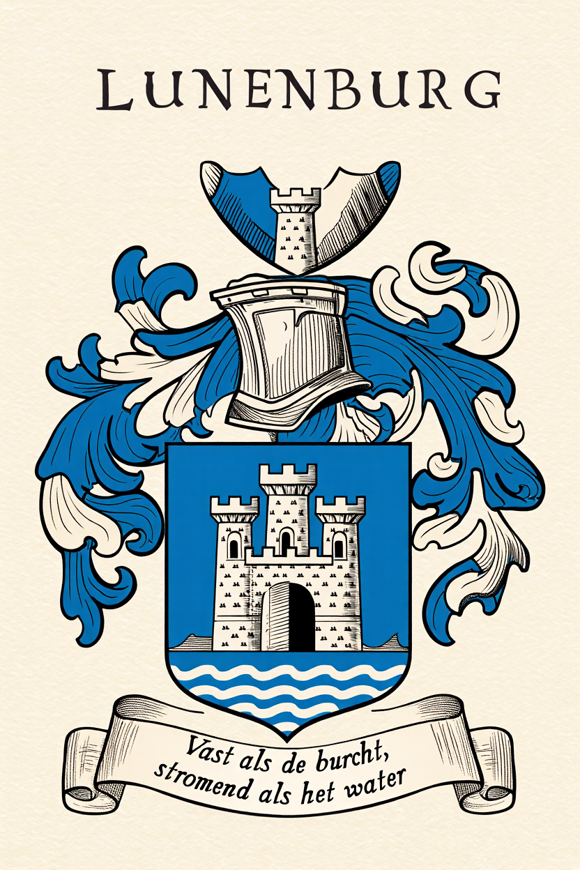 Familiewapen van de achternaam LUNENBURG
