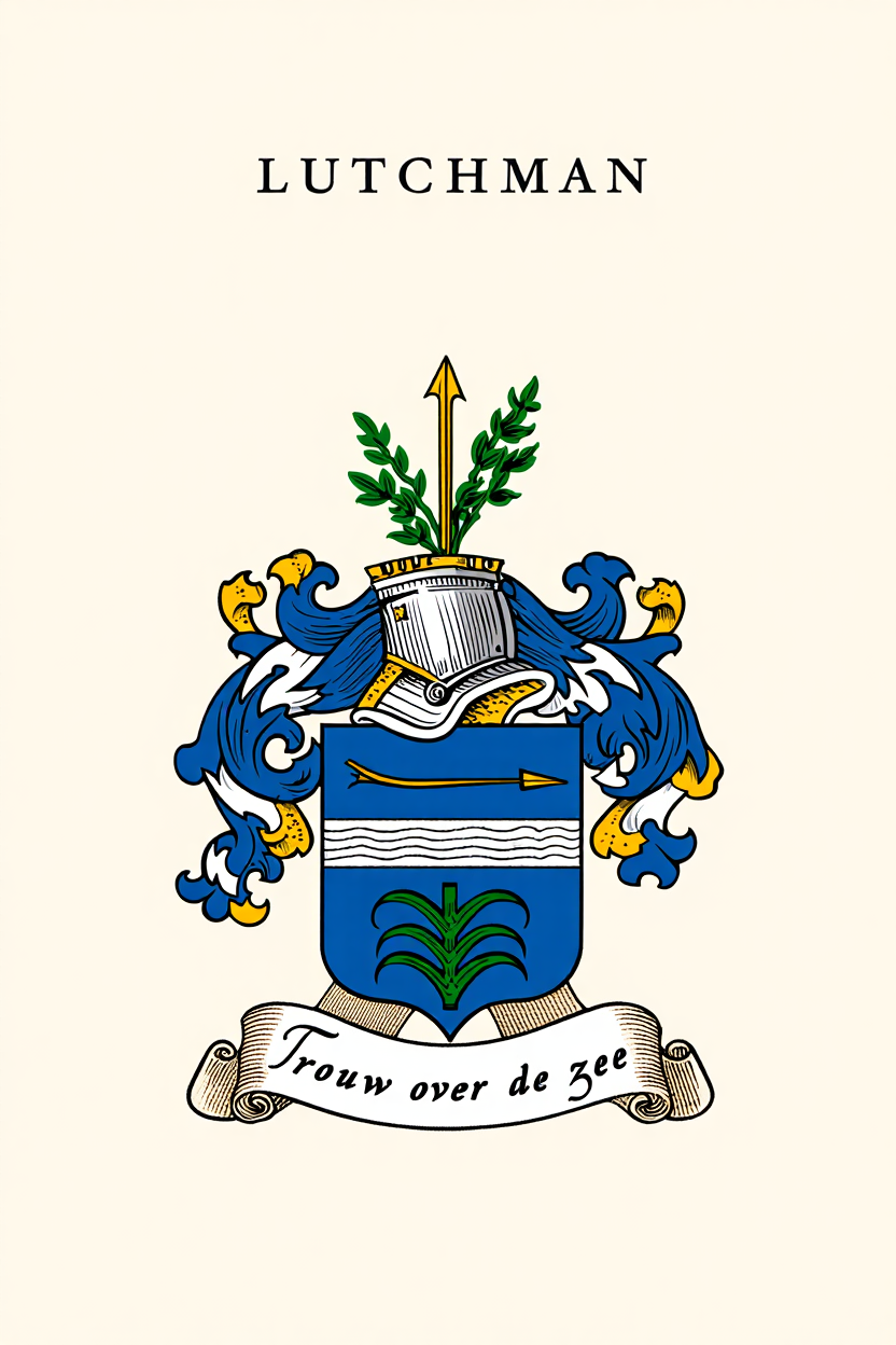 Familiewapen van de achternaam LUTCHMAN