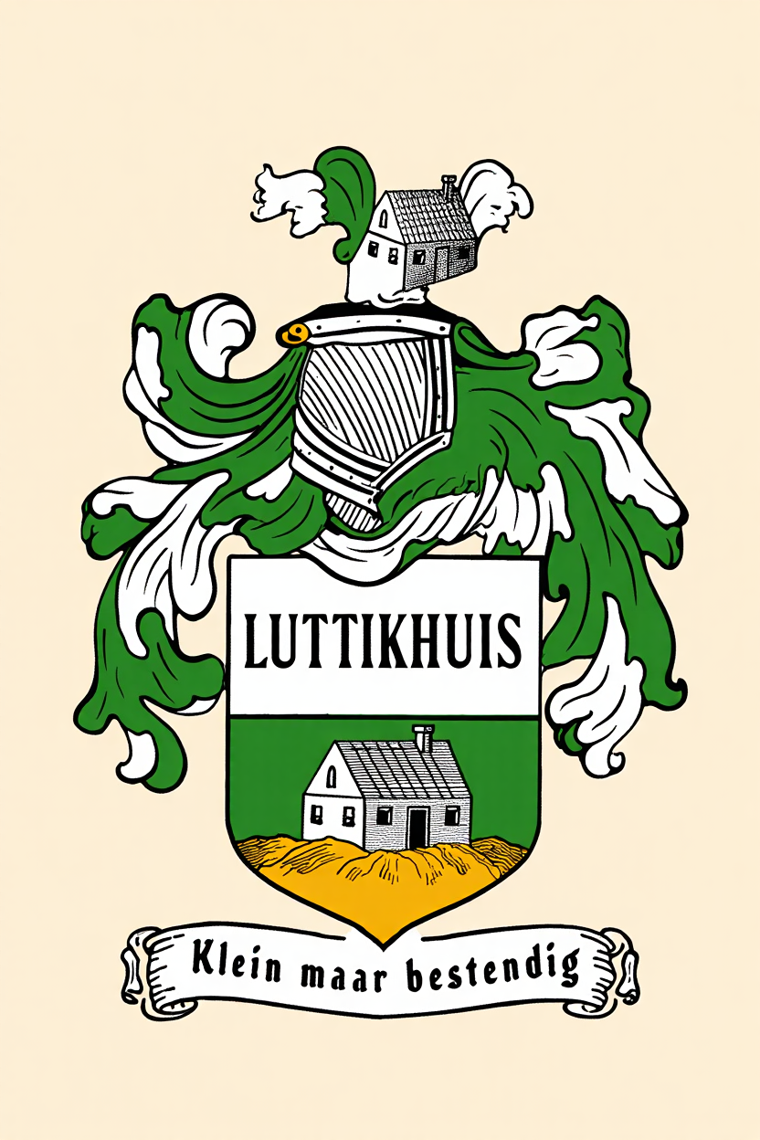 Familiewapen van de achternaam LUTTIKHUIS