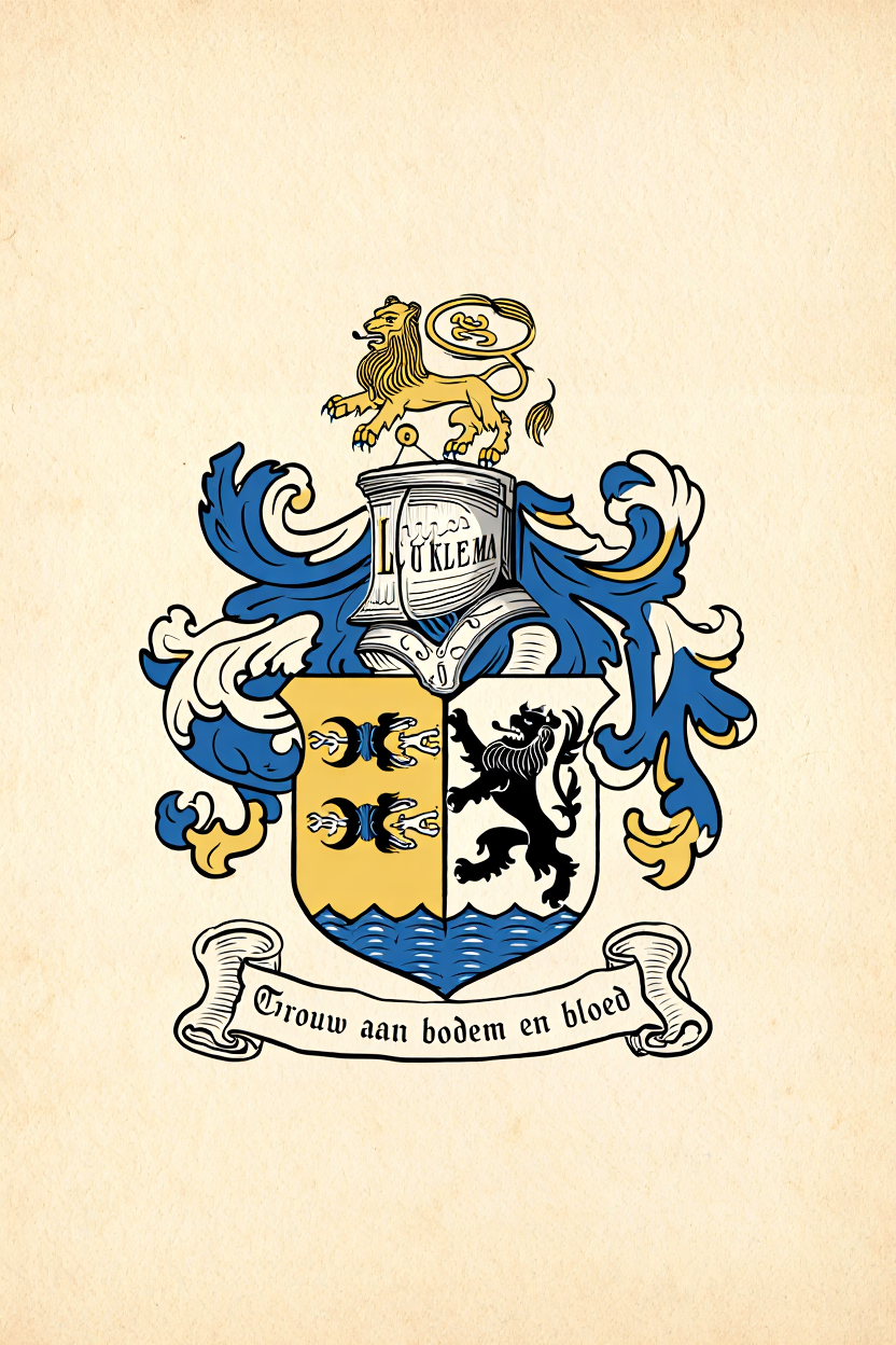 Familiewapen van de achternaam LYCKLEMA
