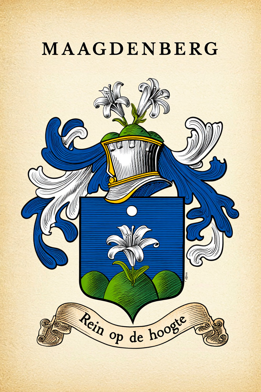 Familiewapen van de achternaam MAAGDENBERG