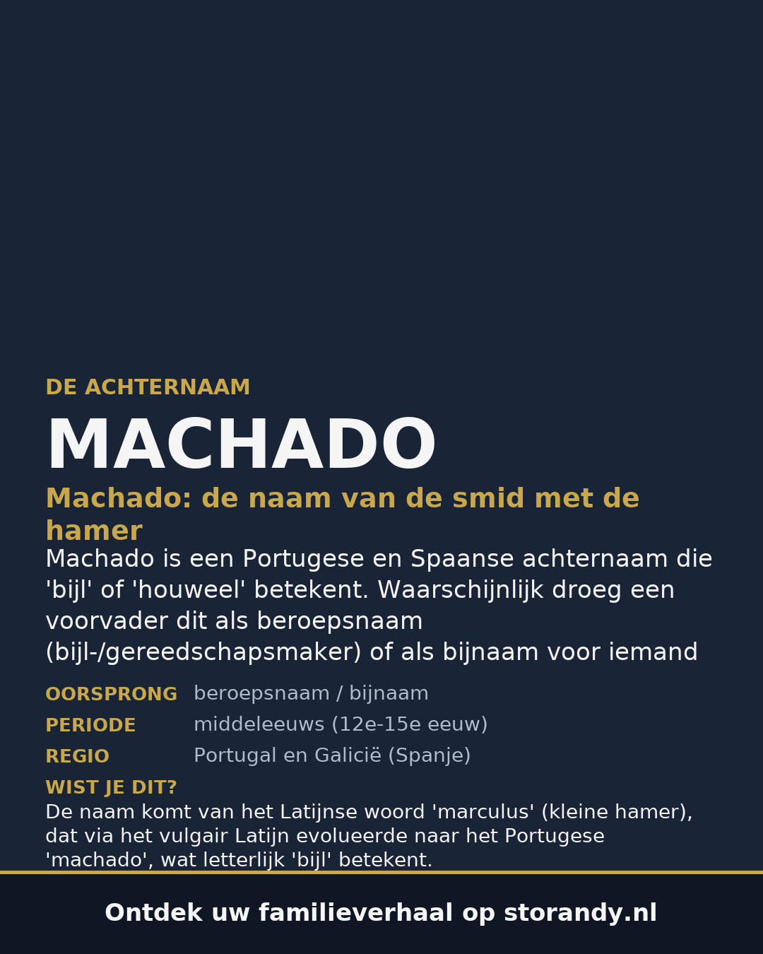 Familiewapen van de achternaam MACHADO