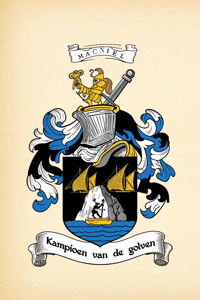 Familiewapen van de achternaam MACNIEL