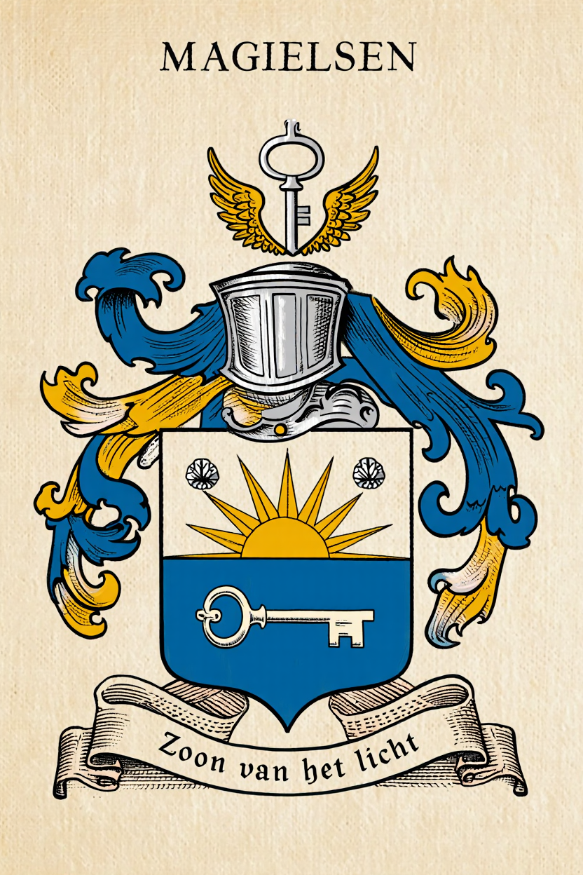 Familiewapen van de achternaam MAGIELSEN