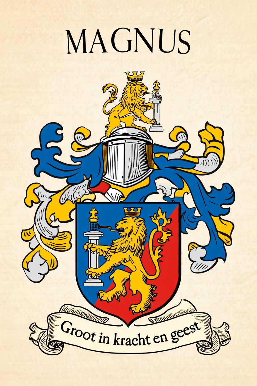 Familiewapen van de achternaam MAGNUS