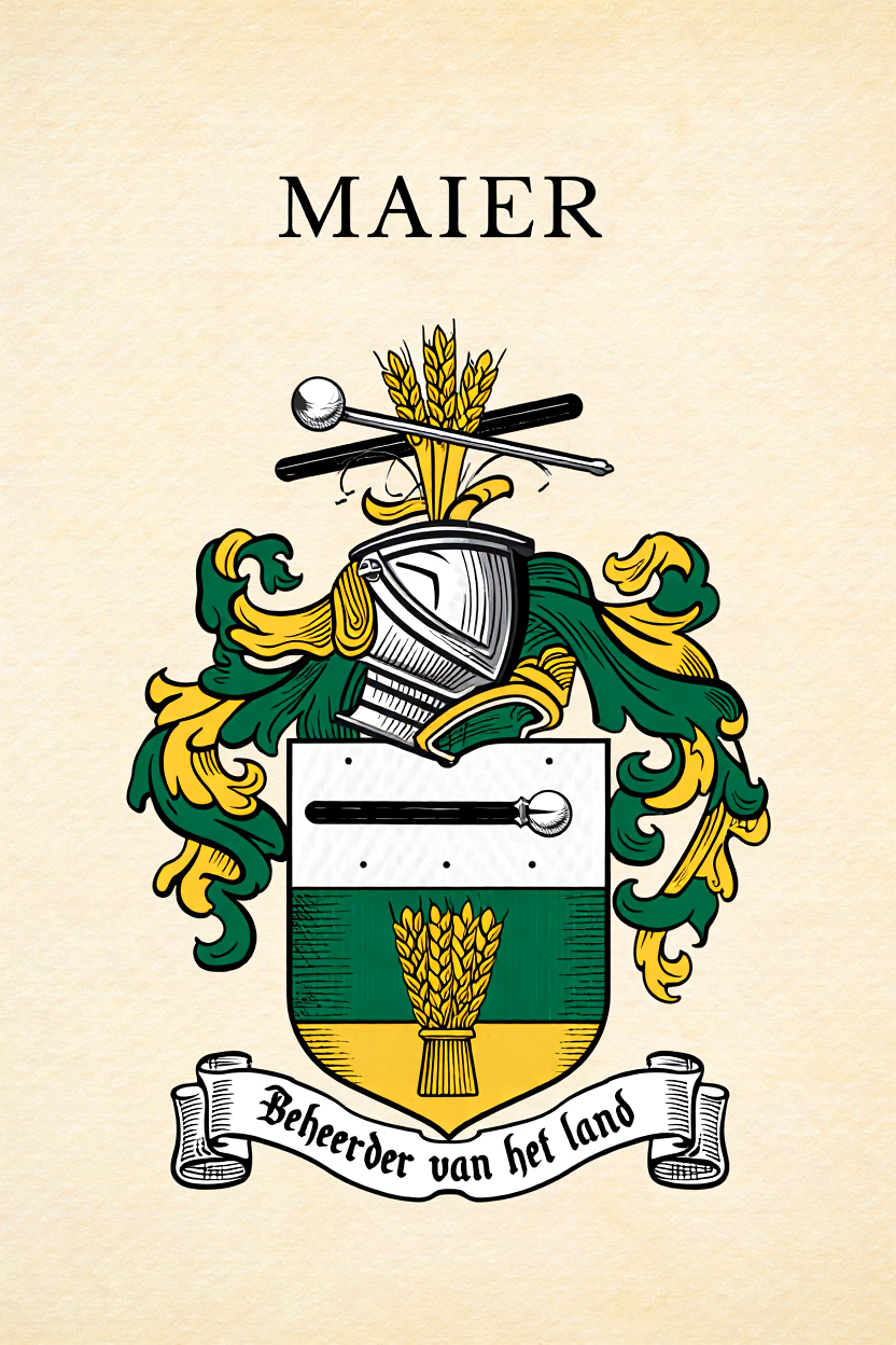 Familiewapen van de achternaam MAIER