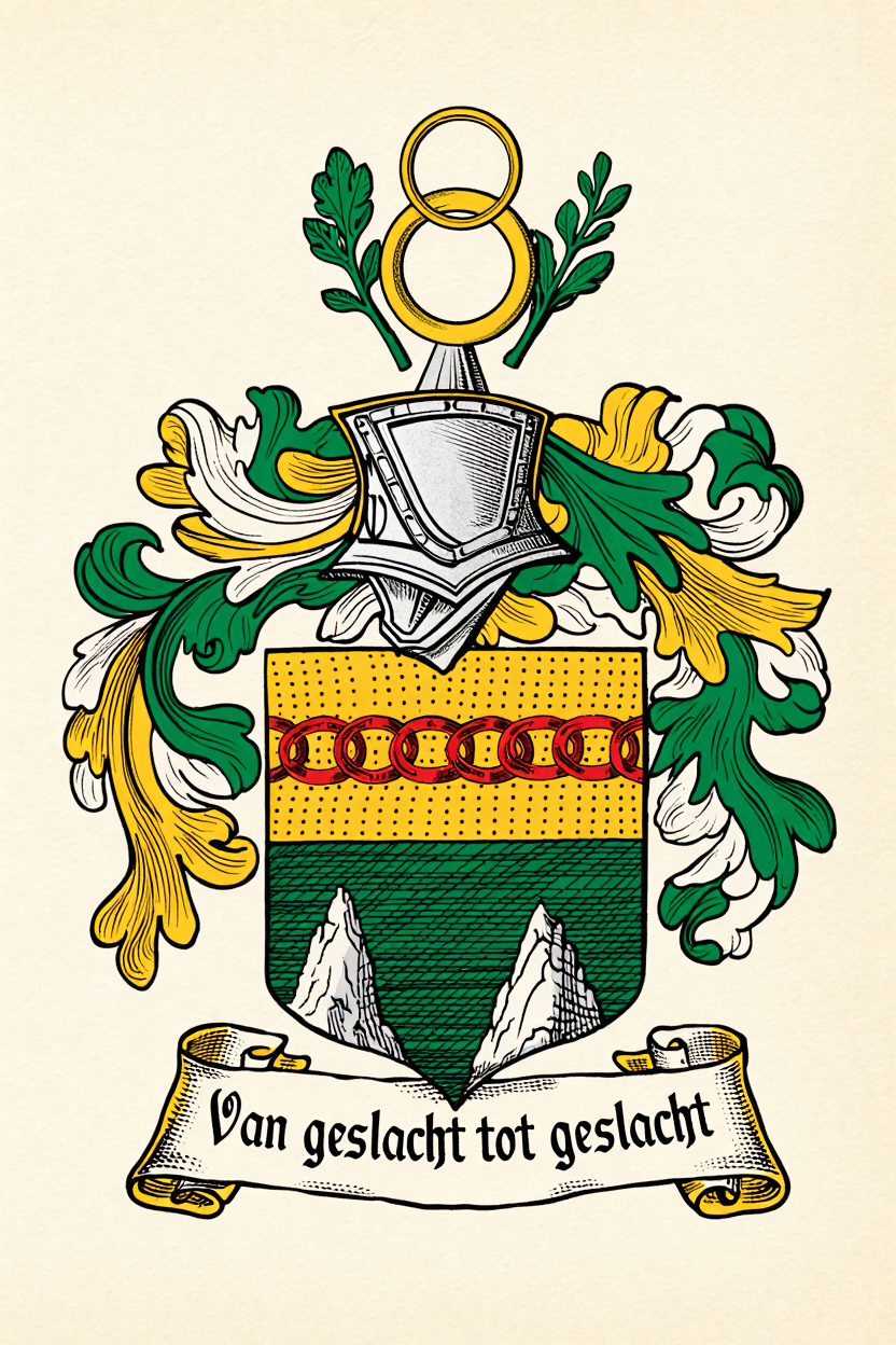 Familiewapen van de achternaam MAINA