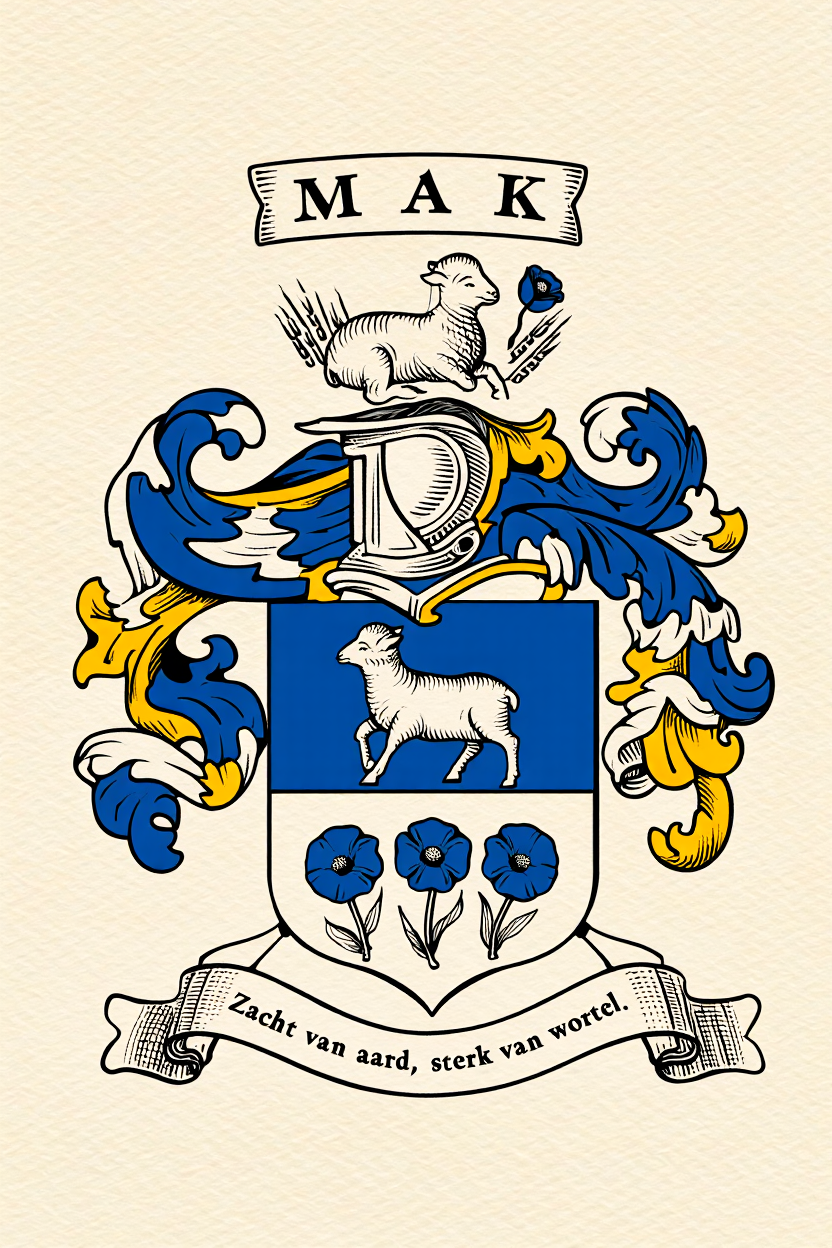 Familiewapen van de achternaam MAK
