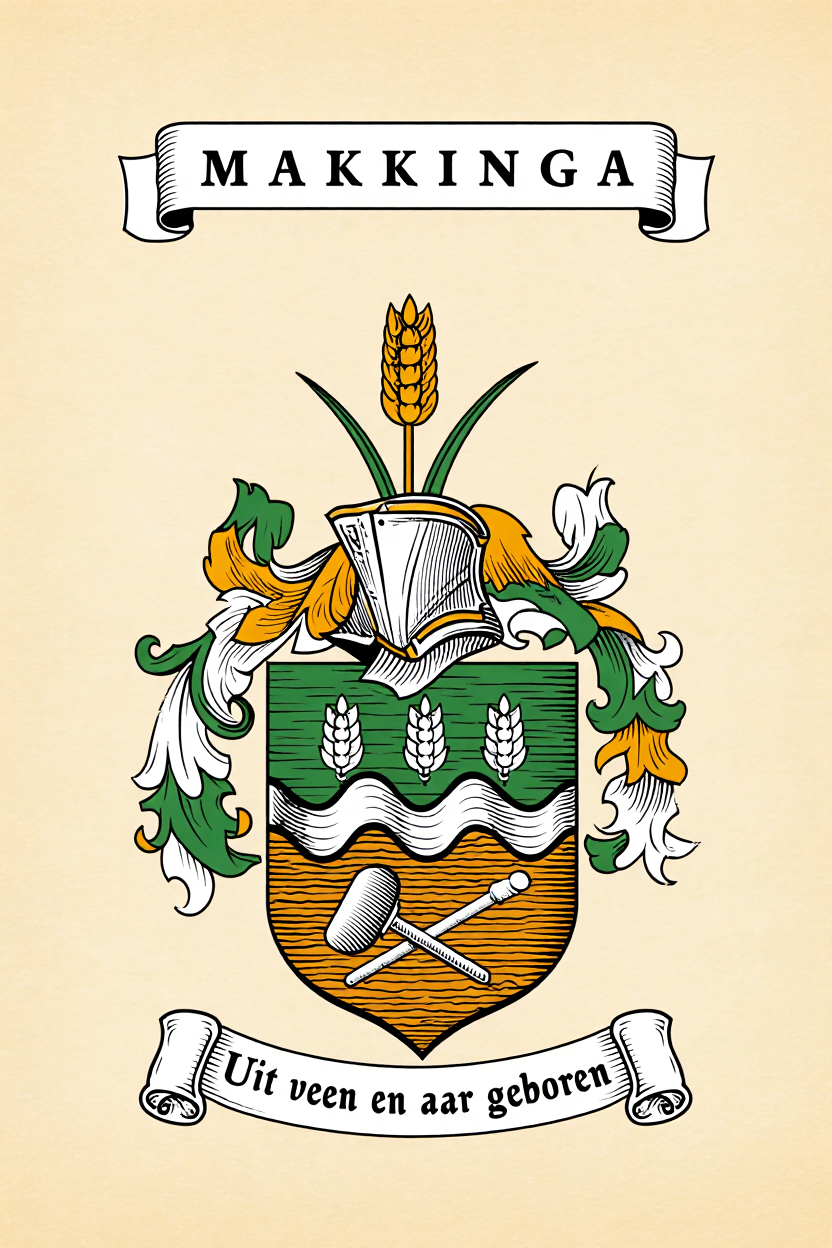 Familiewapen van de achternaam MAKKINGA