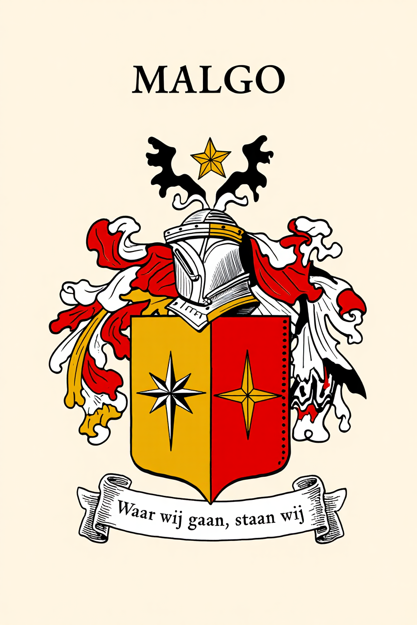 Familiewapen van de achternaam MALGO