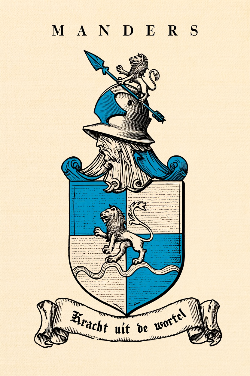 Familiewapen van de achternaam MANDERS
