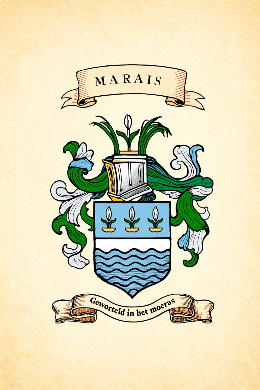 Familiewapen van de achternaam MARAIS
