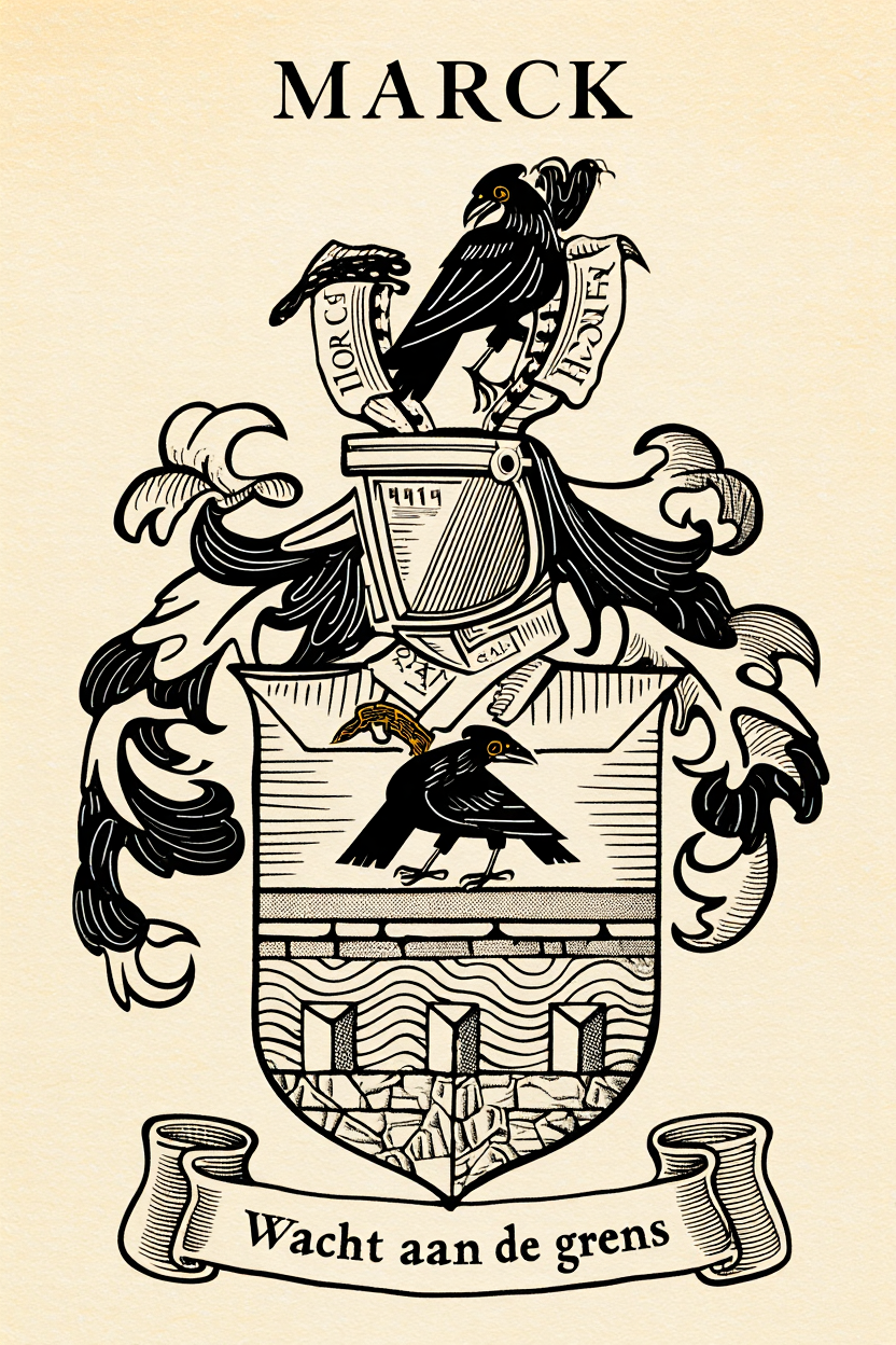 Familiewapen van de achternaam MARCK