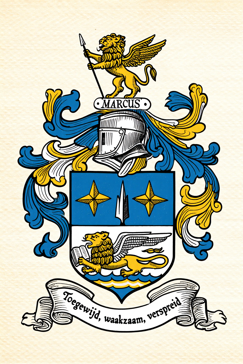 Familiewapen van de achternaam MARCUS