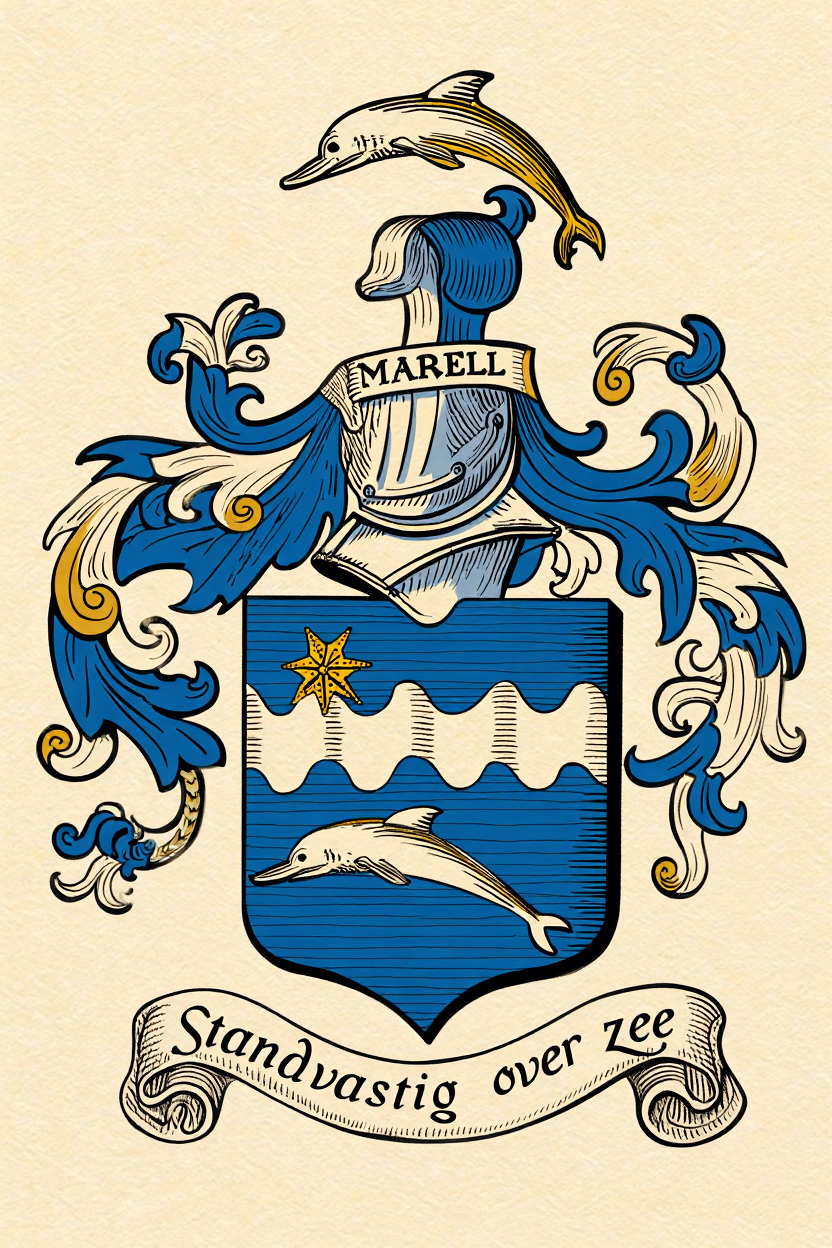 Familiewapen van de achternaam MARELL