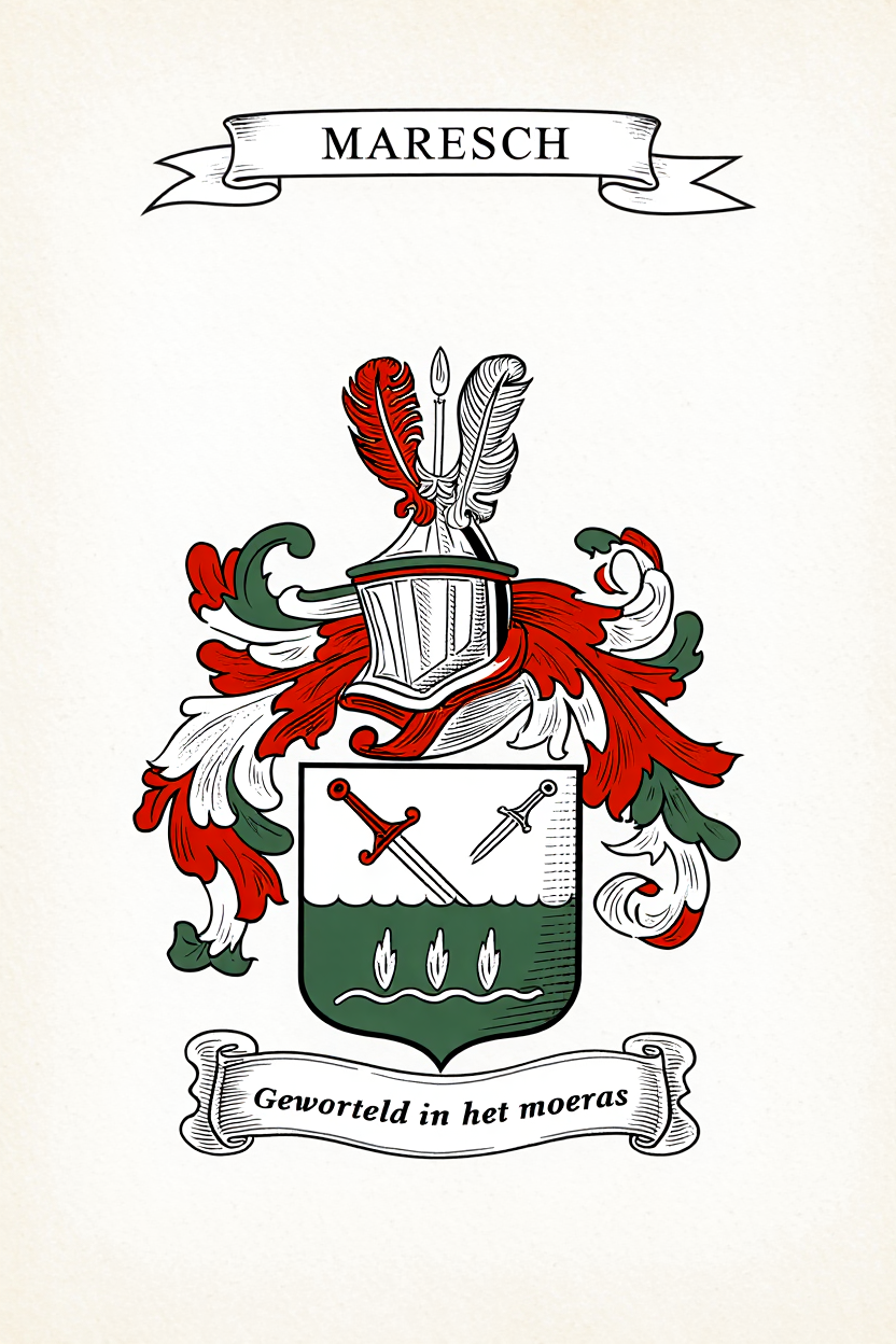 Familiewapen van de achternaam MARESCH