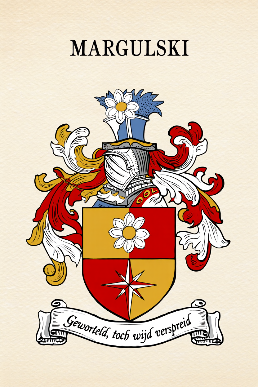 Familiewapen van de achternaam MARGULSKI