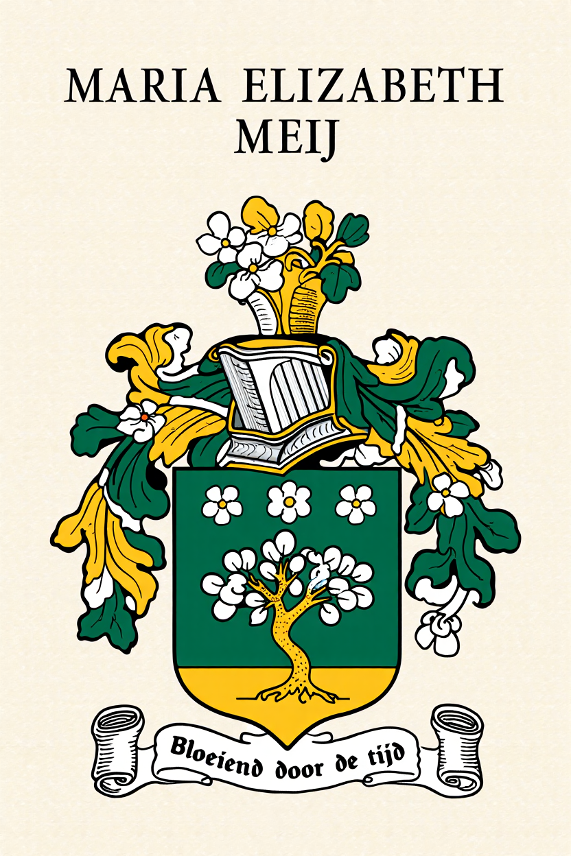 Familiewapen van de achternaam MARIA ELIZABETH MEIJ