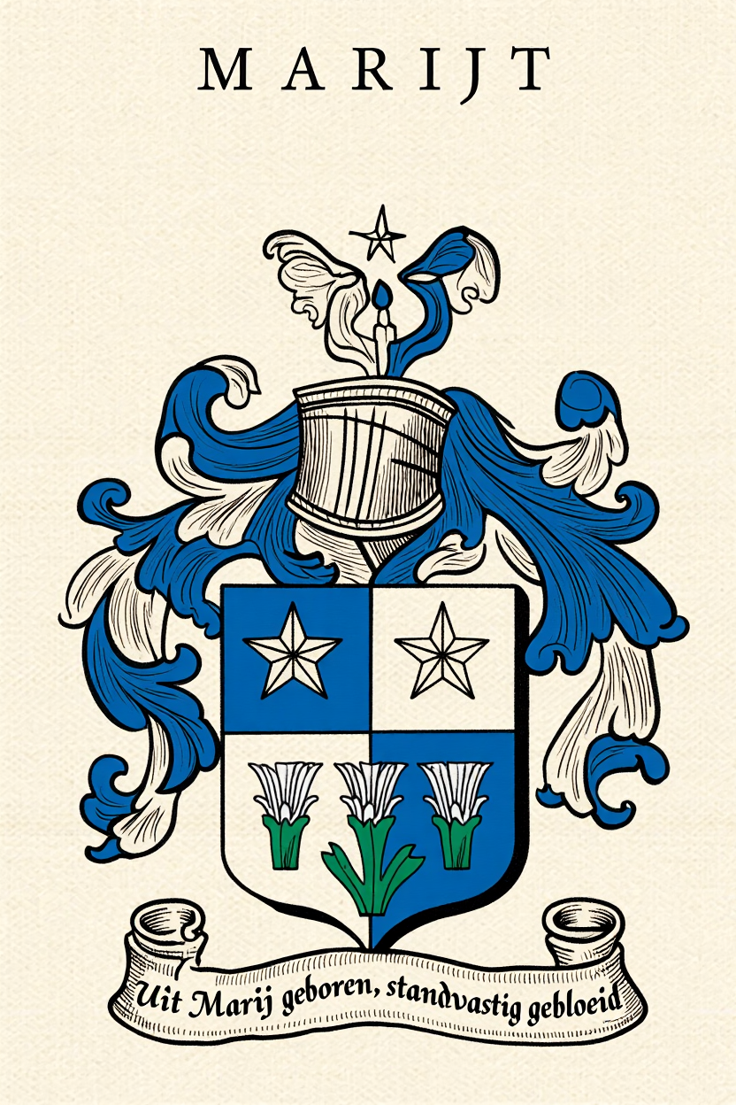 Familiewapen van de achternaam MARIJT