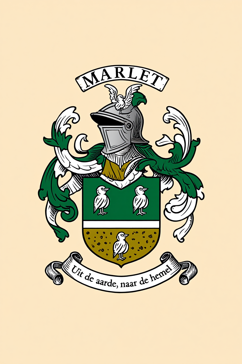 Familiewapen van de achternaam MARLET