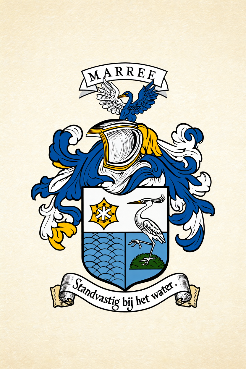 Familiewapen van de achternaam MARREE