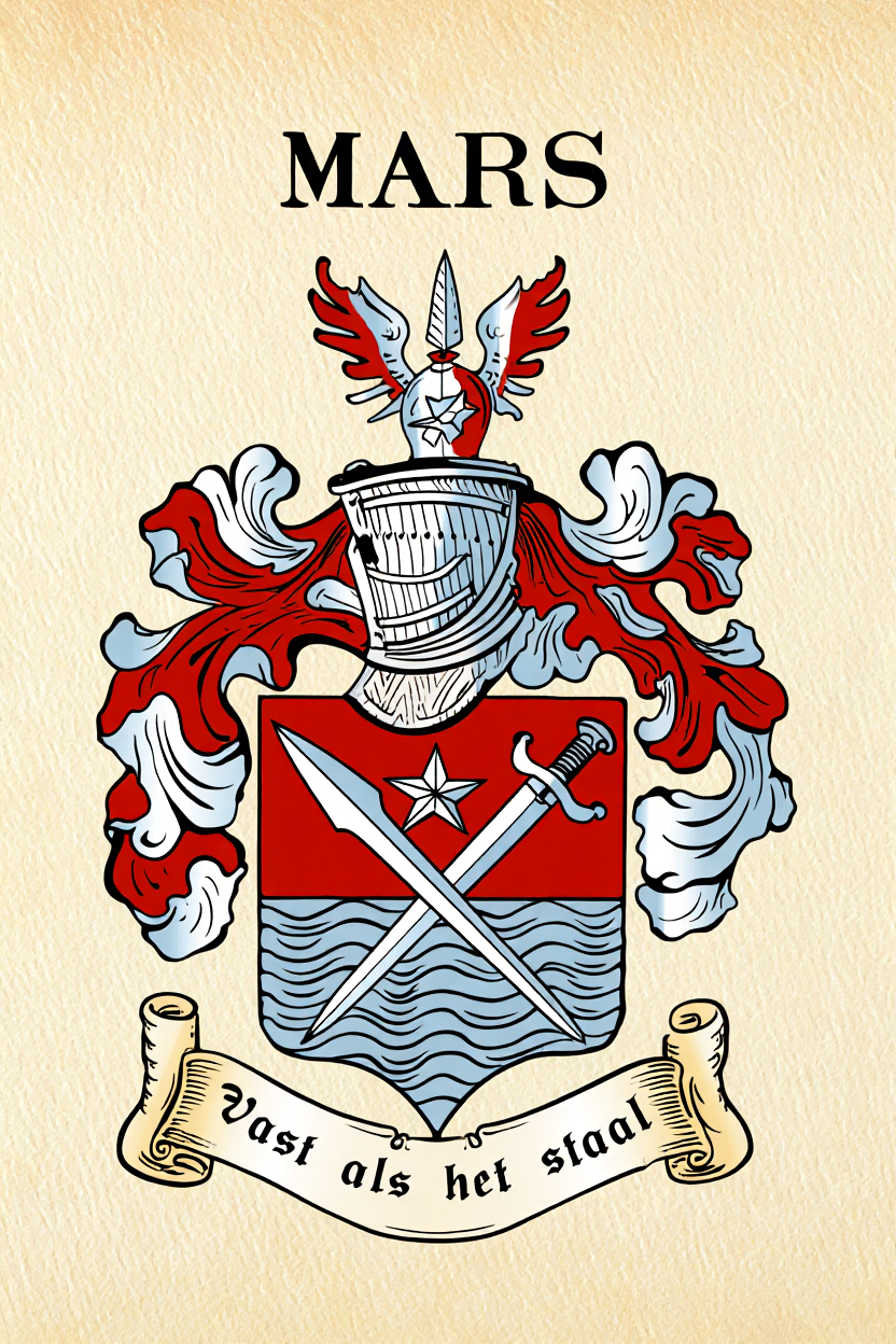 Familiewapen van de achternaam MARS