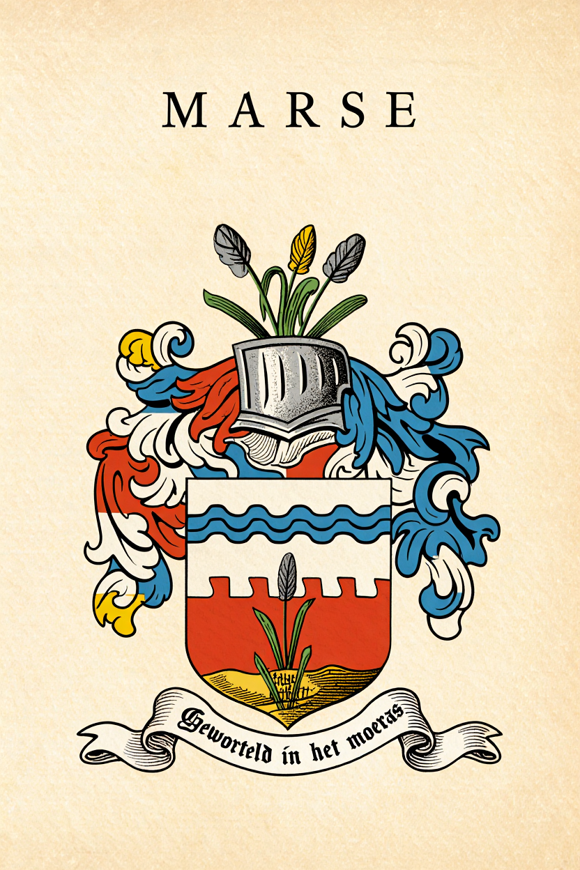 Familiewapen van de achternaam MARSE