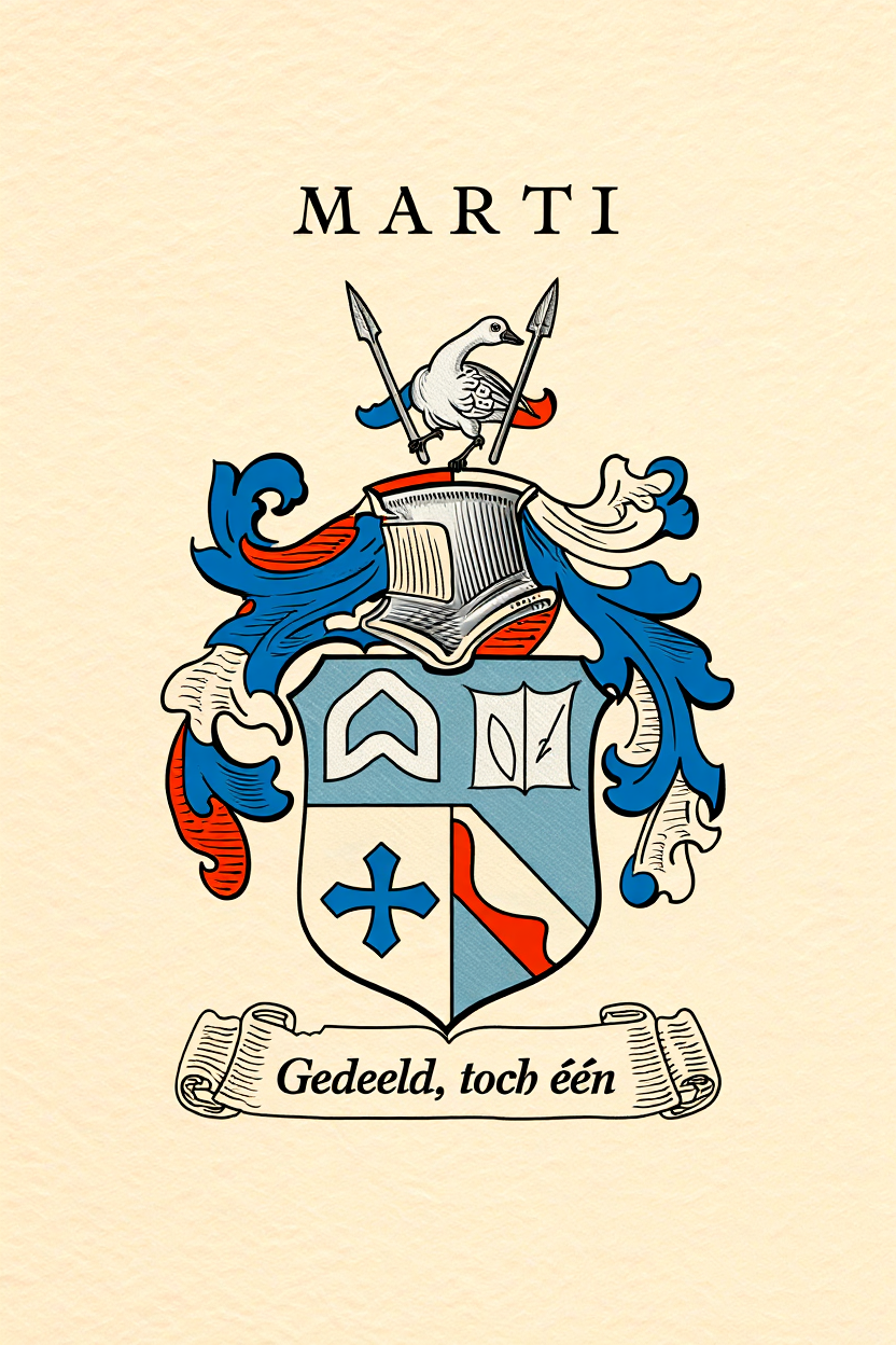 Familiewapen van de achternaam MARTI