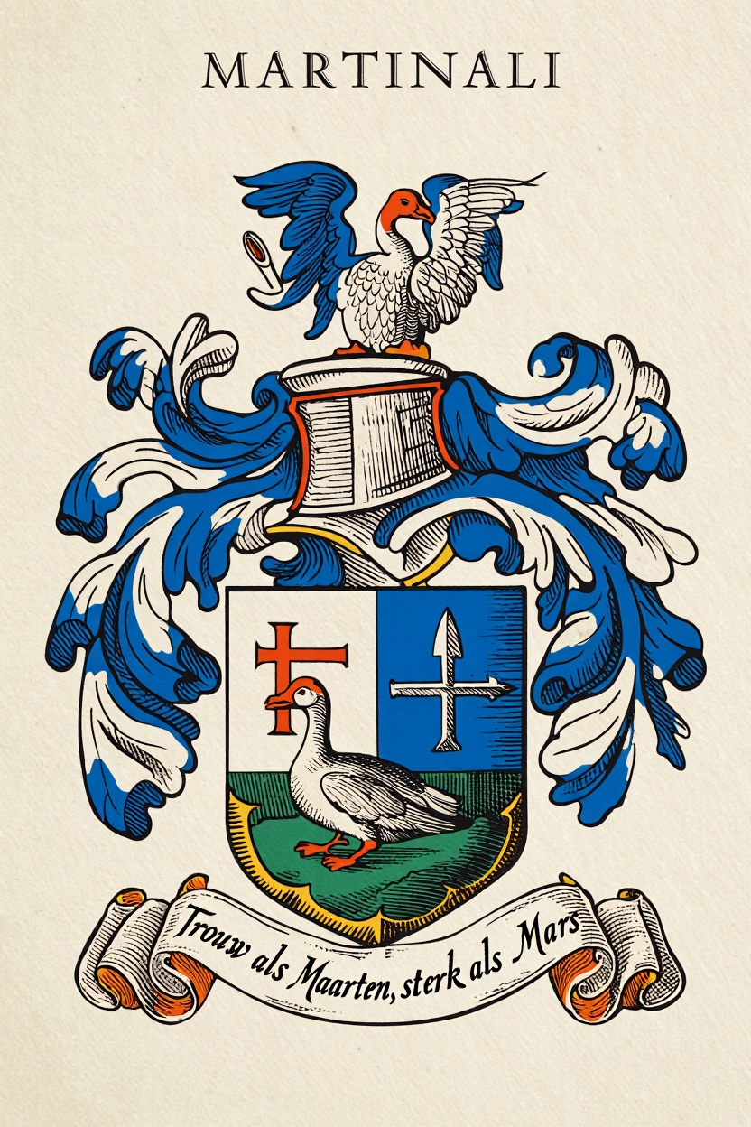 Familiewapen van de achternaam MARTINALI