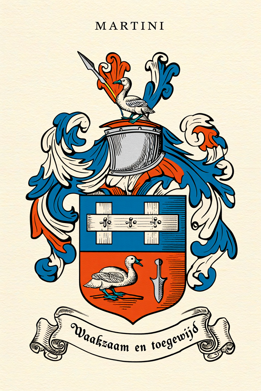 Familiewapen van de achternaam MARTINI