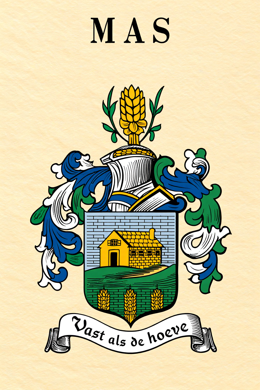 Familiewapen van de achternaam MAS