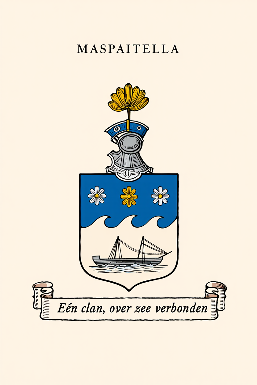 Familiewapen van de achternaam MASPAITELLA