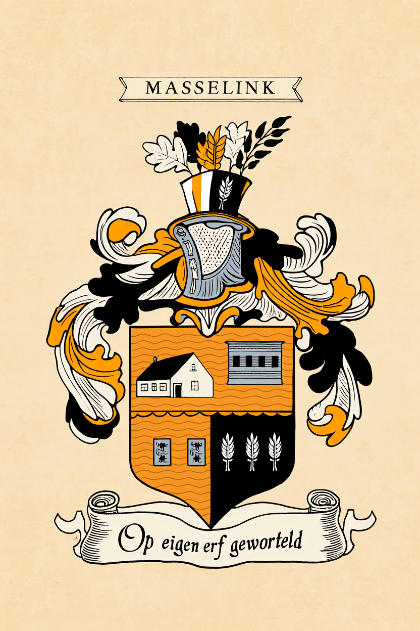 Familiewapen van de achternaam MASSELINK