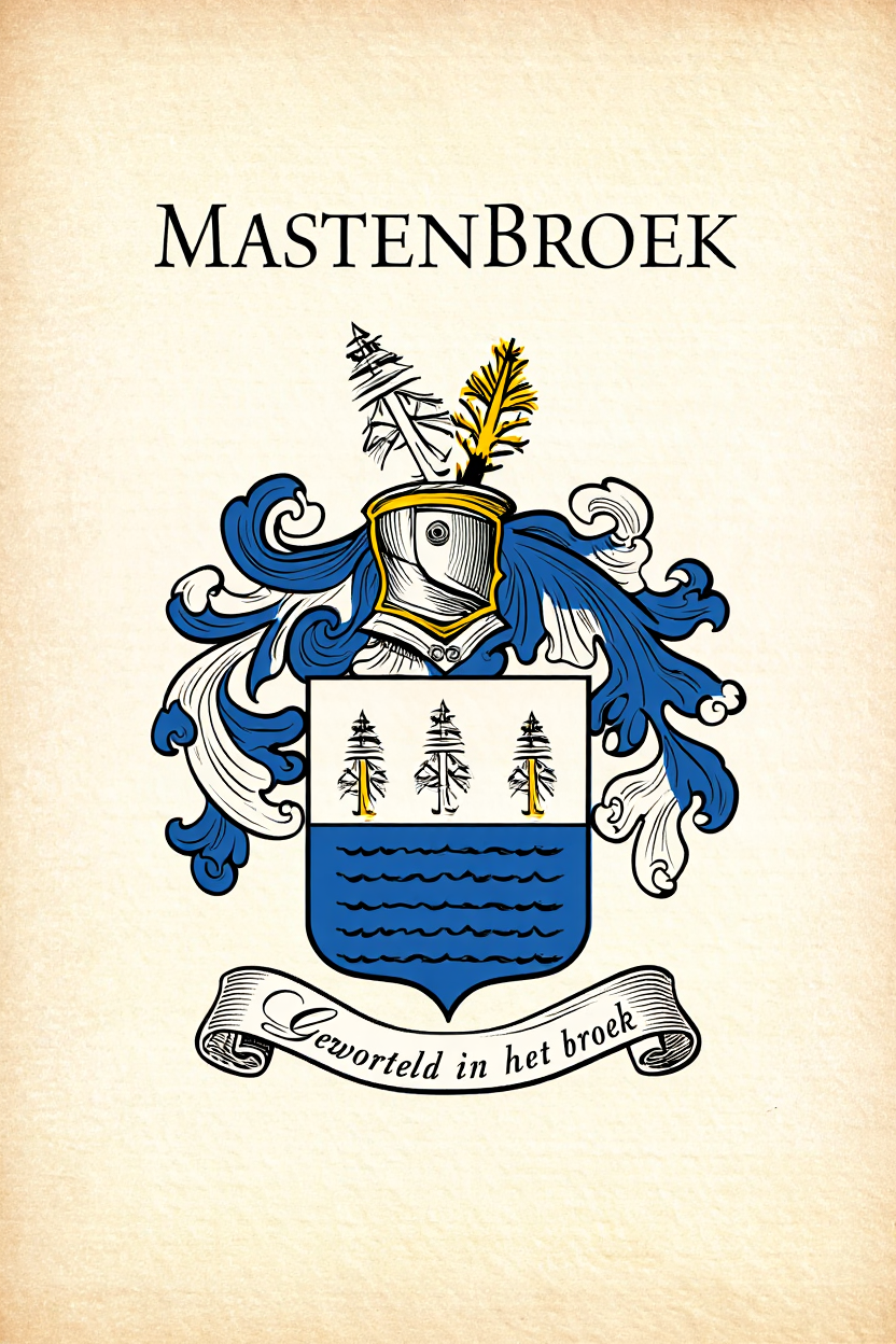 Familiewapen van de achternaam MASTENBROEK