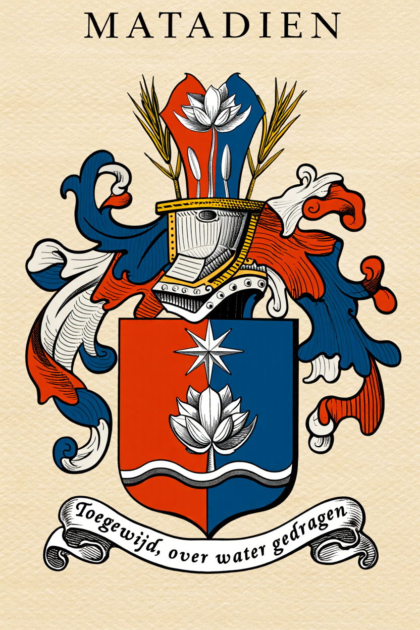 Familiewapen van de achternaam MATADIEN (vergrendeld)
