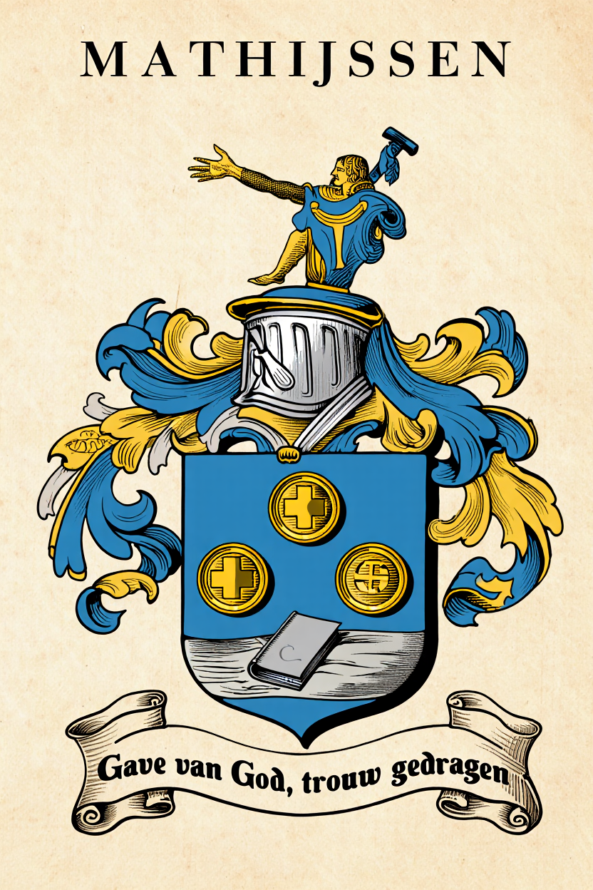 Familiewapen van de achternaam MATHIJSSEN