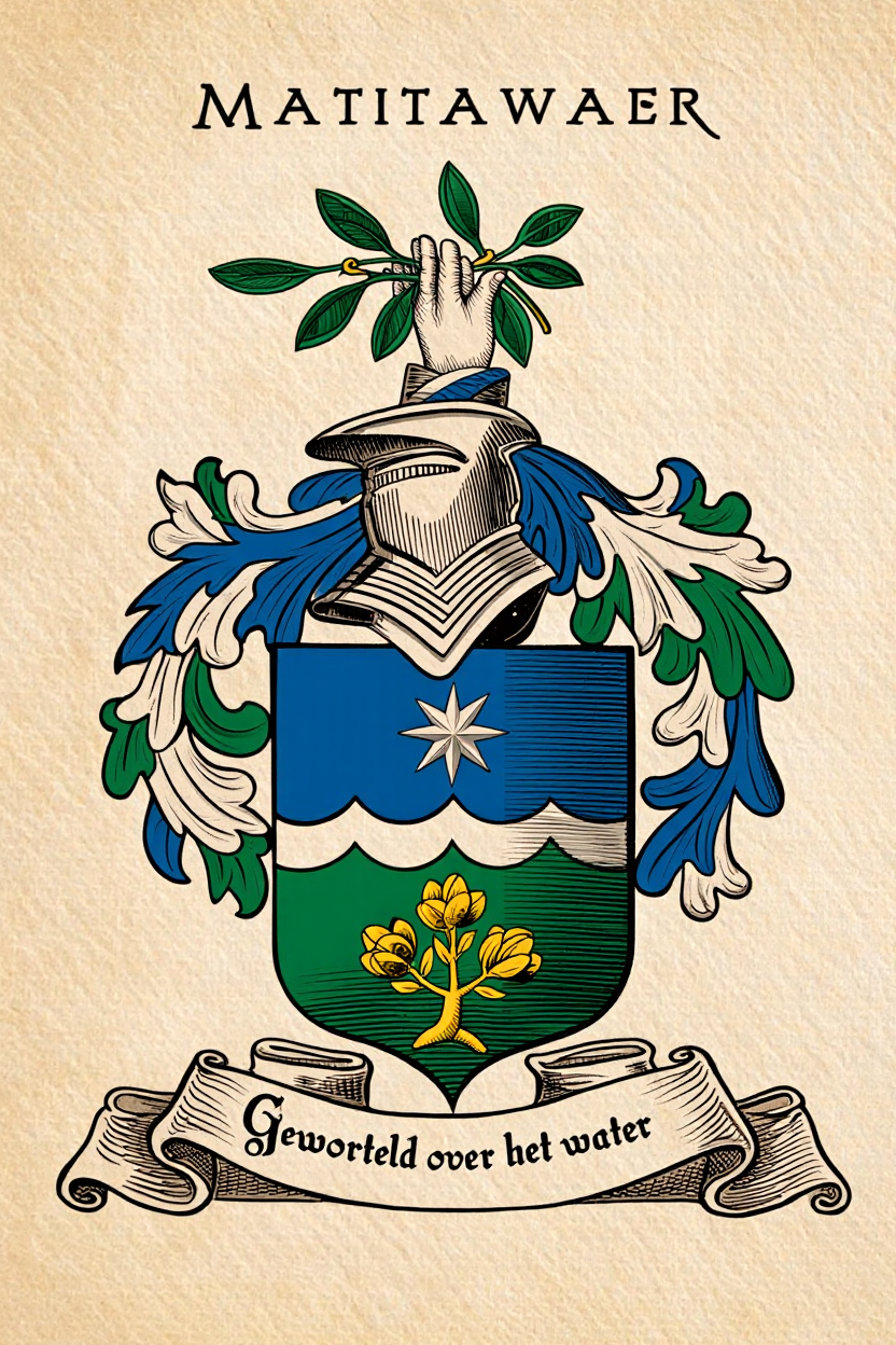 Familiewapen van de achternaam MATITAWAER