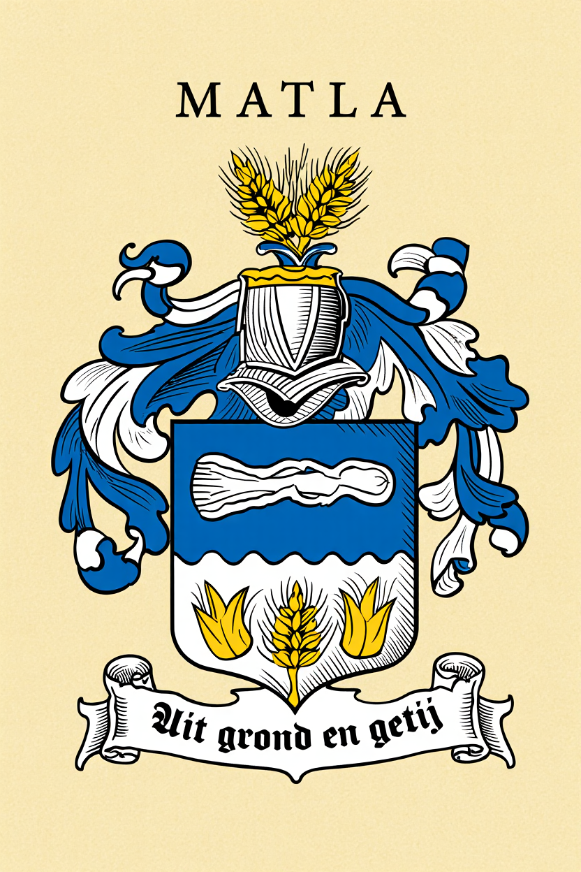 Familiewapen van de achternaam MATLA