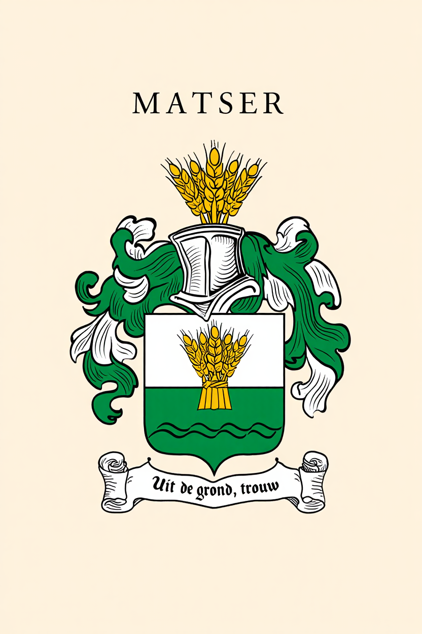 Familiewapen van de achternaam MATSER