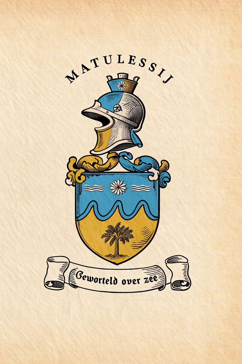 Familiewapen van de achternaam MATULESSIJ (vergrendeld)