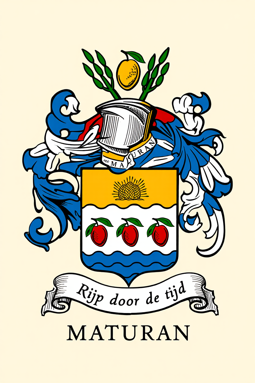 Familiewapen van de achternaam MATURAN (vergrendeld)
