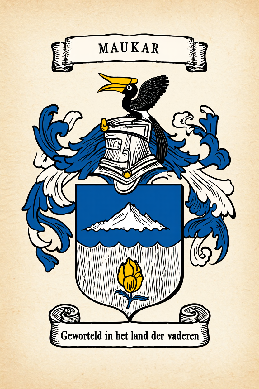 Familiewapen van de achternaam MAUKAR